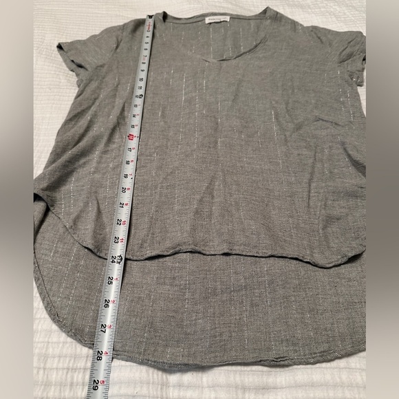 Bella Dahl Grey Tee - Size L - Picture 9 of 9